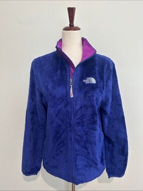 The North Face Women’s Purple Full Zip Fleece Size Medium